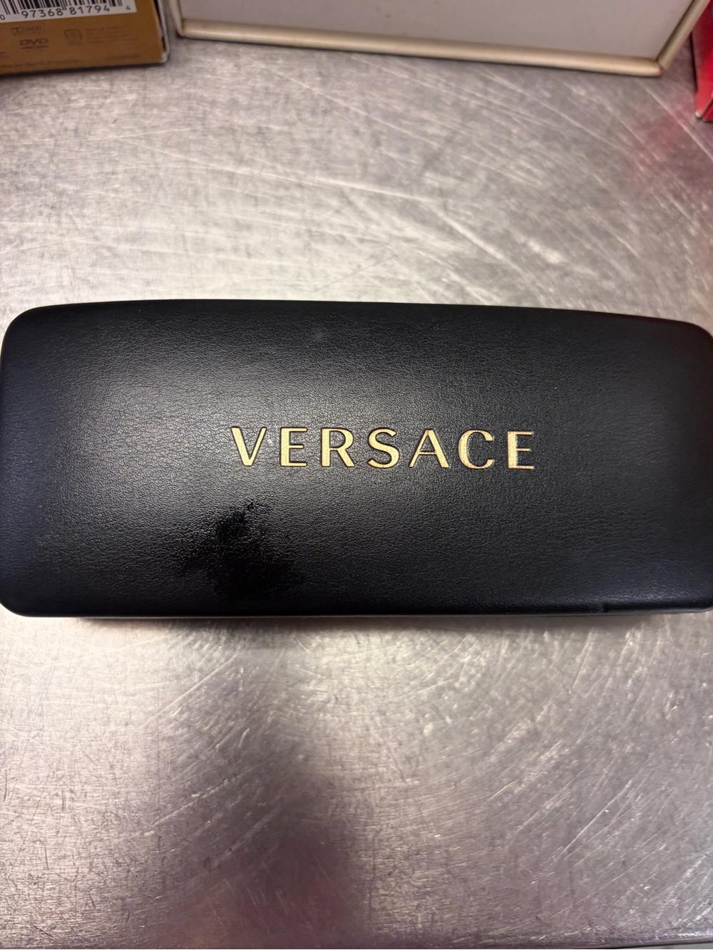 Versace designer Italian shades/ Sunglass hard carry Case